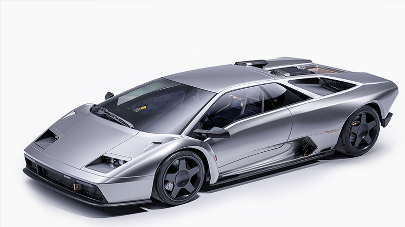 Eccentrica's $1.3M Lamborghini Diablo Restomod: Modern Supercar Performance