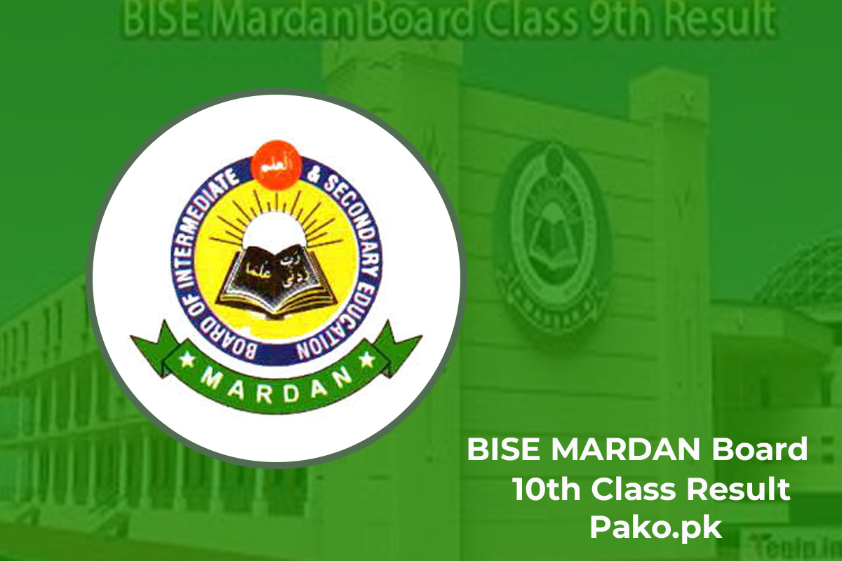 10th Class Result 2023 Mardan Board 