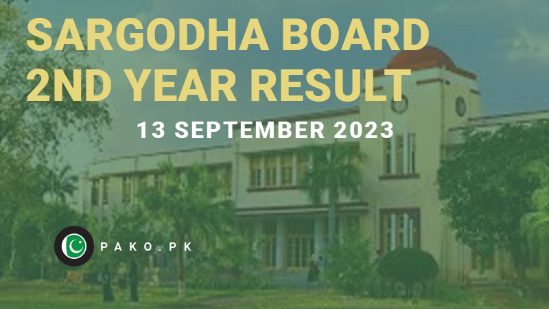 Sargodha Board 2nd year Result 2023 12th Class Announced