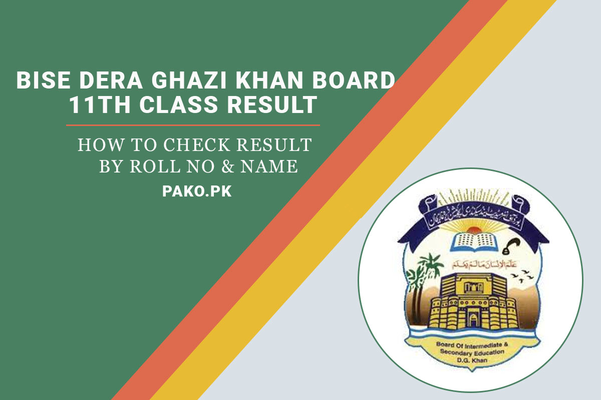 BISE DG Khan Announced 11th Class Result
