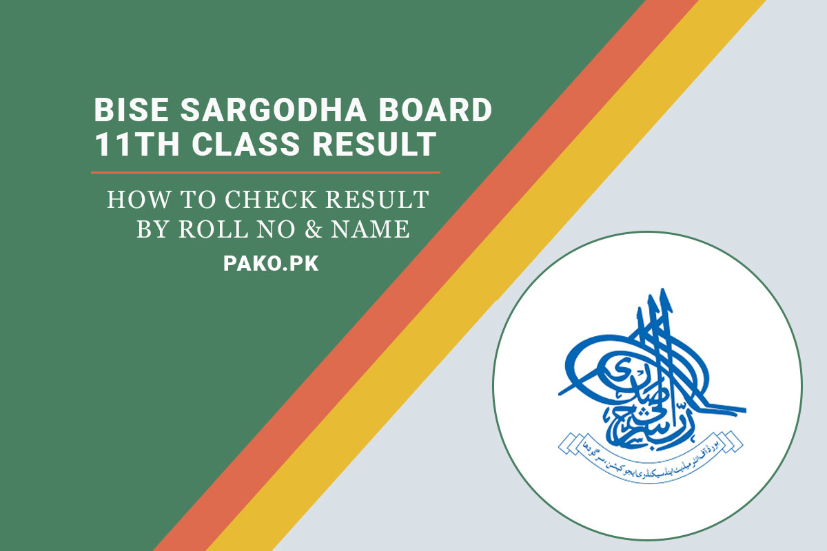 BISE Sargodha Announced 11th Class Result 2023