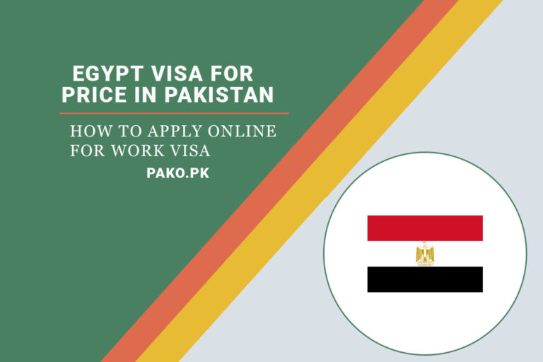 Egypt Visa For Pakistani Price
