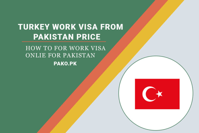 Turkey Work Visa From Pakistan Price