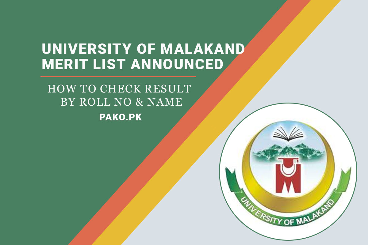university of malakand merit list