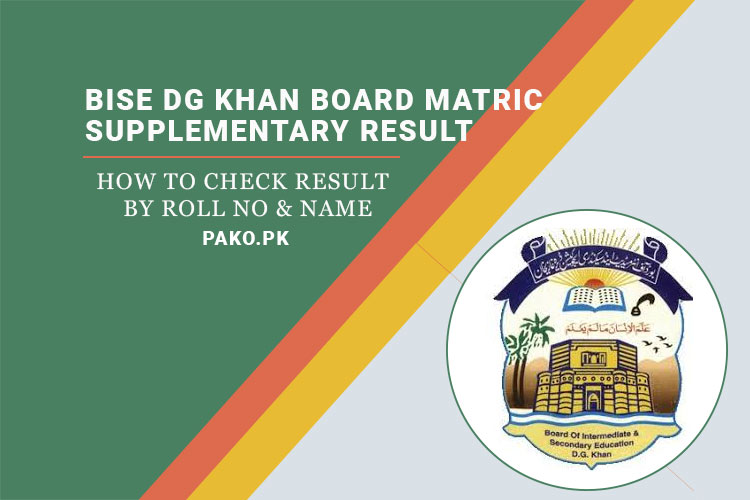 Bise DG Khan Board Matric Supplementary Result 2023 Announced
