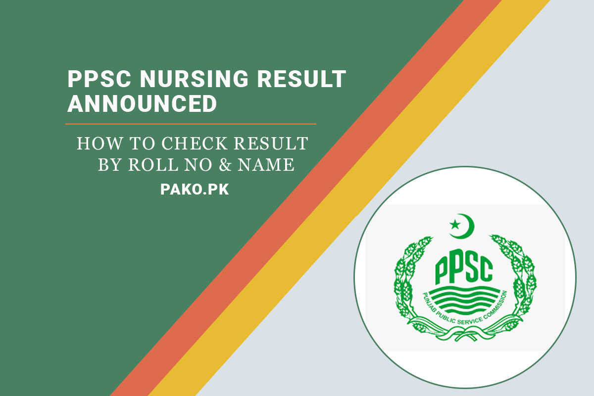 PPSC Nursing Result