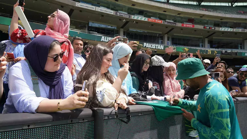 Babar Azam Playfully Declines Request to Give His Hat to a Female Fan