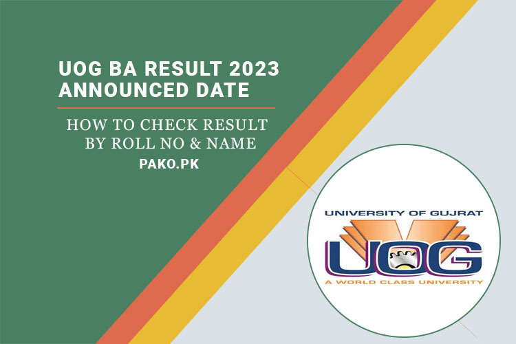 UOG Ba Result 2023 Announced Date