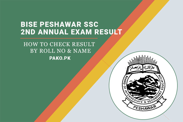 peshawar board result 9th class roll number