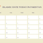 Islamic Date Today in Pakistan
