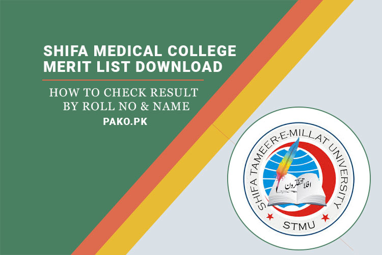 Shifa Medical College Merit List 2024