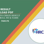 HRCA Result