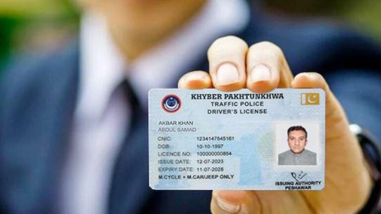 How can overseas Pakistanis renew their KP driving license in Saudi Arabia