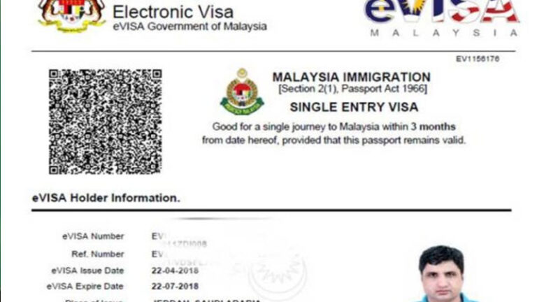 Malaysia visit visa fee for Pakistanis – February 2024