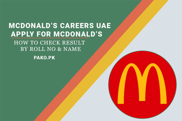 McDonald’s Careers UAE 2024
